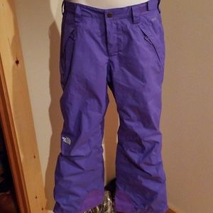 Girls North Face Snow Pants